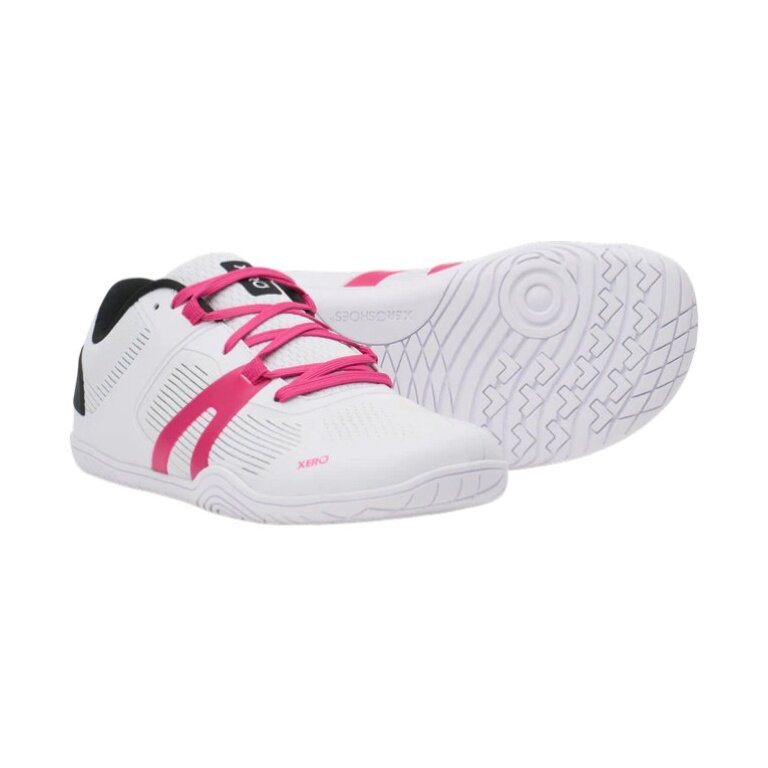 Xero Shoes Barefoot Shoes Fitness 360 Rally Training White/Purple Ladies