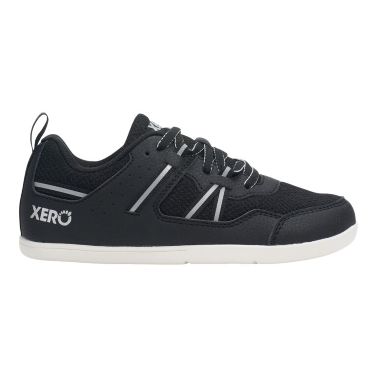 Xero Shoes Barefoot Sneakers Prio Big Kids - black/white children