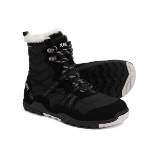 Xero Shoes Minimal Winter Boots Alpine Snow Boot (warm, waterproof, lined) black/white ladies