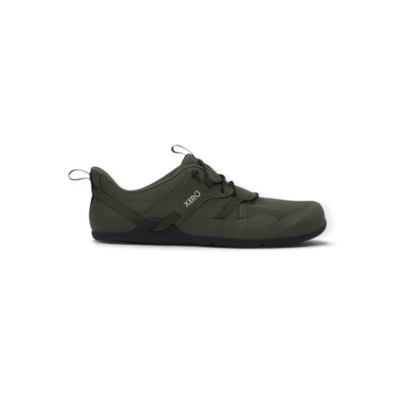 Xero Shoes Minimal Travel Shoes Prio Coast (Barefoot Shoes, Wide Fit, Zero Drop) Dark Green Men's