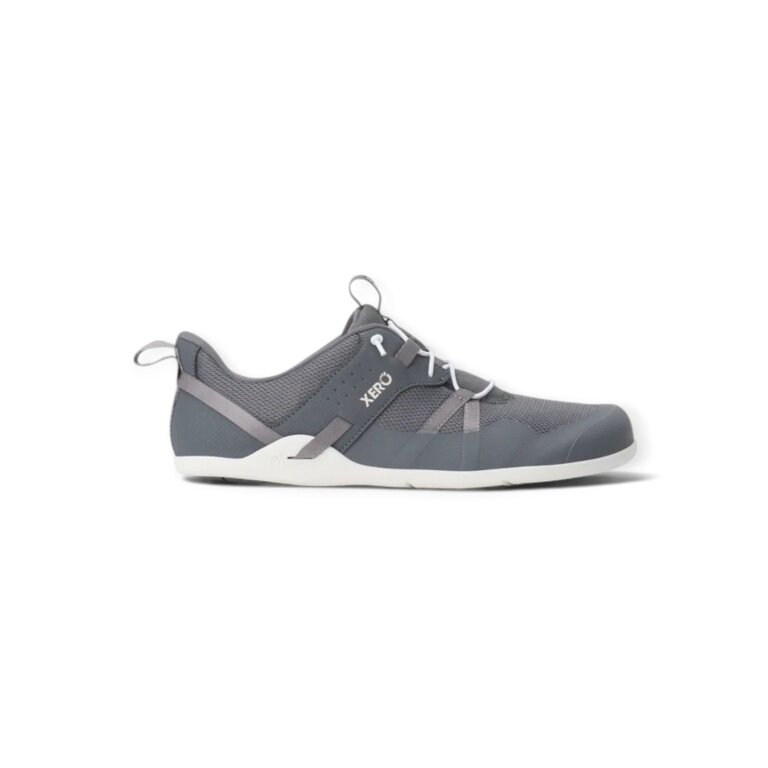 Xero Shoes Minimal Travel Shoes Prio Coast (Barefoot Shoes, Wide Fit, Zero Drop) Steel Grey Men's