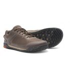 Xero Shoes Minimal Hiking Shoes Ridgeway Mesh Low Dark Brown Men's
