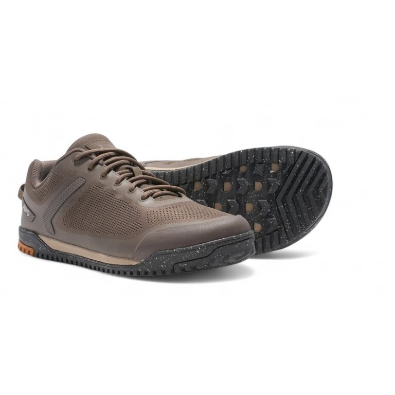 Xero Shoes Minimal Hiking Shoes Ridgeway Mesh Low Dark Brown Men's