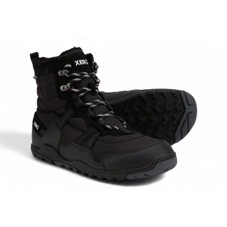 Xero Shoes Minimal Winter Boots Alpine Snow Boot (warm, waterproof, lined) black men's