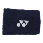 Yonex Wristband with Yonex Logo in the Centre 10x8cm Dark Navy Blue Single