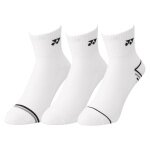 Yonex Sports Socks Ankle Sport Quarter 2025 white Men's - 3 pairs