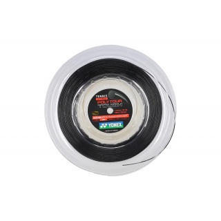 Yonex Tennis String Poly Tour Tough 1.25 (Durability) black 200m roll