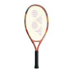 Yonex Junior Tennis Racket JR 21in (4-7 years) 2025 coral red/orange - pre-strung -