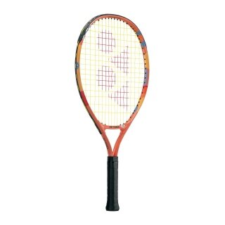 Yonex Junior Tennis Racket JR 21in (4-7 years) 2025 coral red/orange - pre-strung -