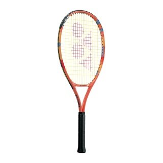 Yonex Junior Tennis Racket JR 25in (9-12 years) 2025 coral red/orange - strung -