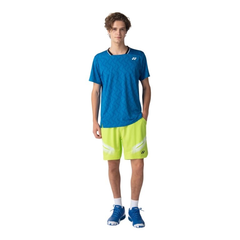 Yonex Tennis T-shirt Crew Neck Australian Open 10703 (95% Polyester, 5% Polystyrene) 2026 blue Men's