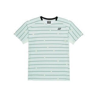 Yonex Sports T-shirt Crew Neck Tennis Year-Round (100% Polyester) 2026 Ice Blue Men's