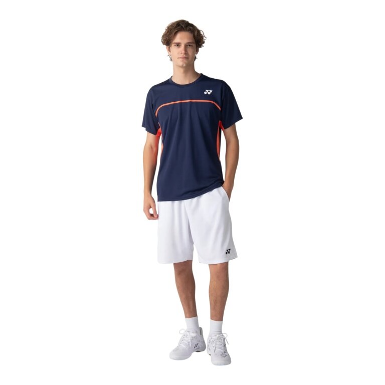Yonex Sports T-shirt Crew Neck Practice 10726 (100% Polyester) 2026 navy blue Men's
