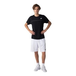 Yonex Sport T-shirt Crew Neck Practice 10728 (100% Polyester) 2026 black Men's