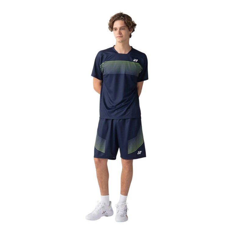 Yonex Sports Shorts Knit Short Practice 15247 short 2026 navy blue Men's