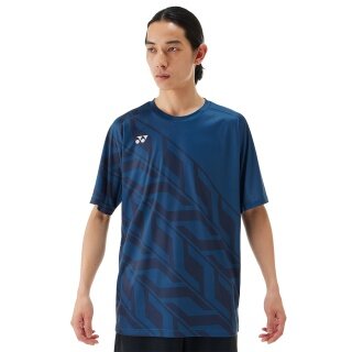 Yonex Sport T-shirt Practice (100% Polyester) 2025 ink blue Men's