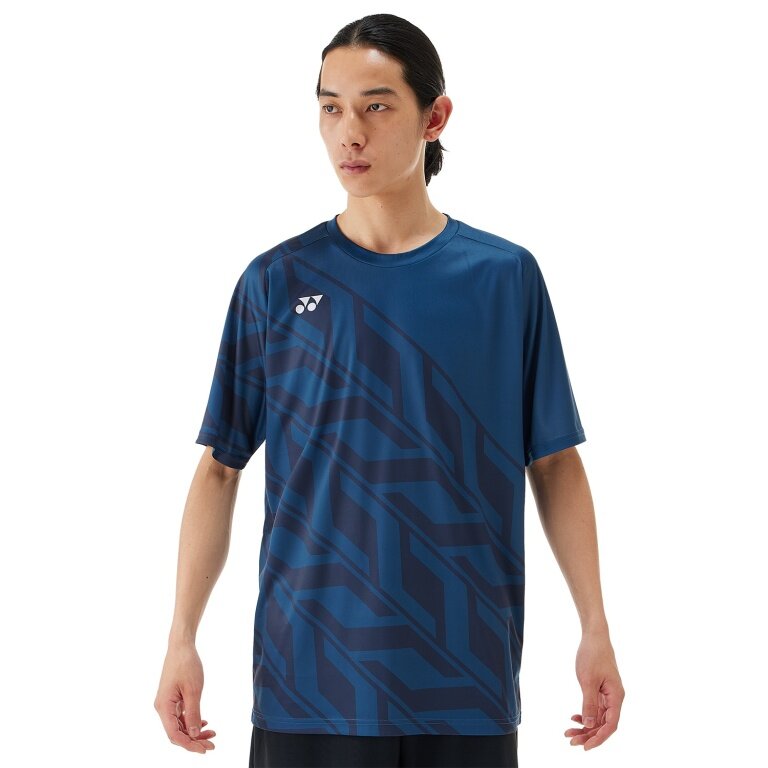 Yonex Sport T-shirt Practice (100% Polyester) 2025 ink blue Men's