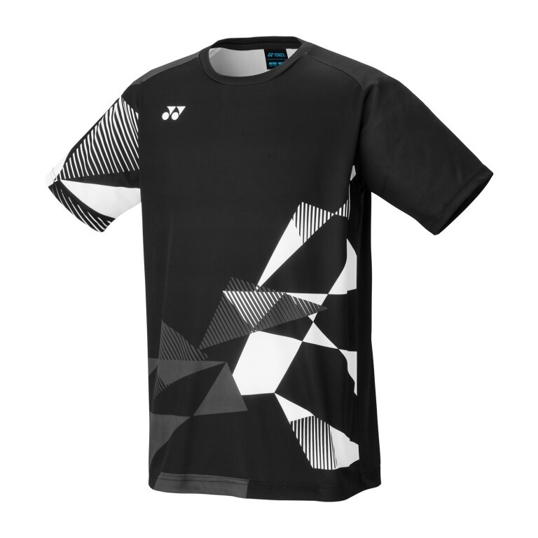 Yonex Sport T-shirt Practice Graphic 16744 (100% Polyester) 2025 black boys