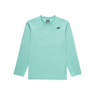 Yonex Tennis Long Sleeve Shirt Practice (100% Polyester) 2026 mint green Men's