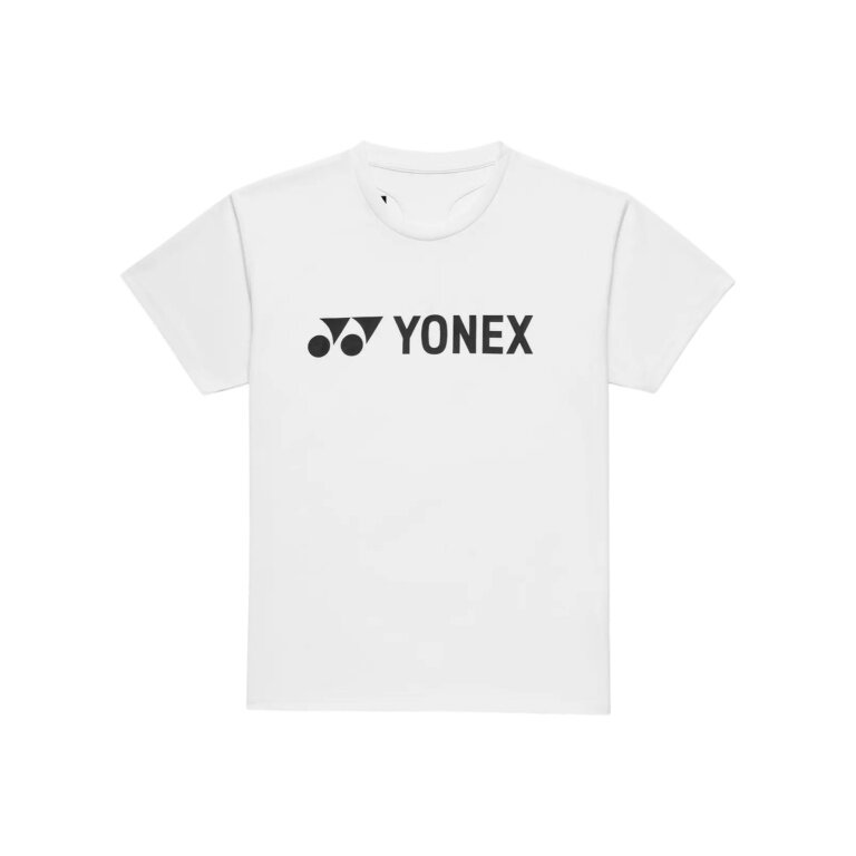 Yonex Sport T-shirt Practice Logo 16856J (100% Polyester) 2026 white boys