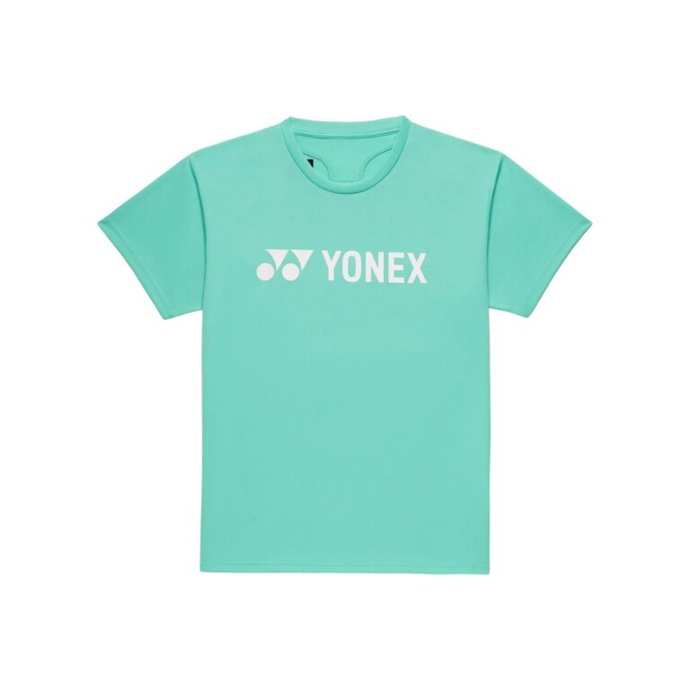 Yonex Sports T-shirt Practice Logo 16856 (100% Polyester) 2026 mint green Men's