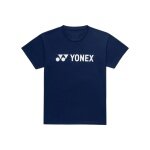 Yonex Sport T-shirt Practice Logo 16856J (100% Polyester) 2026 navy blue boys