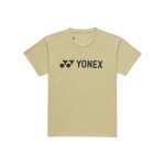 Yonex Sports T-shirt Practice Logo 16856J (100% Polyester) 2026 khaki Boys