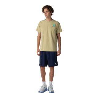 Yonex Sport T-shirt Practice 16857 (100% Polyester) 2026 khaki Men's
