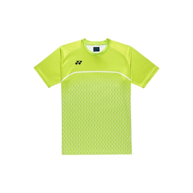 Yonex Sport T-shirt Practice 16861J (100% Polyester) 2026 fresh lime green boys