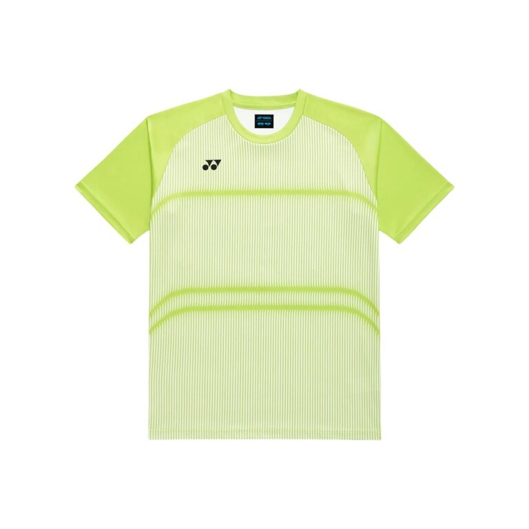 Yonex Sport T-shirt Practice 16862J (100% Polyester) 2026 fresh lime green boys