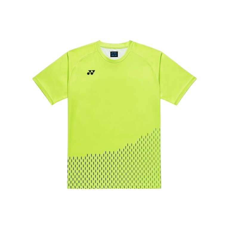 Yonex Sports T-shirt Practice 16863J (100% Polyester) 2026 fresh lime green boys
