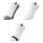 Yonex Sports Socks Sneaker Sport Low Cut 2025 white/grey Men's - 3 pairs