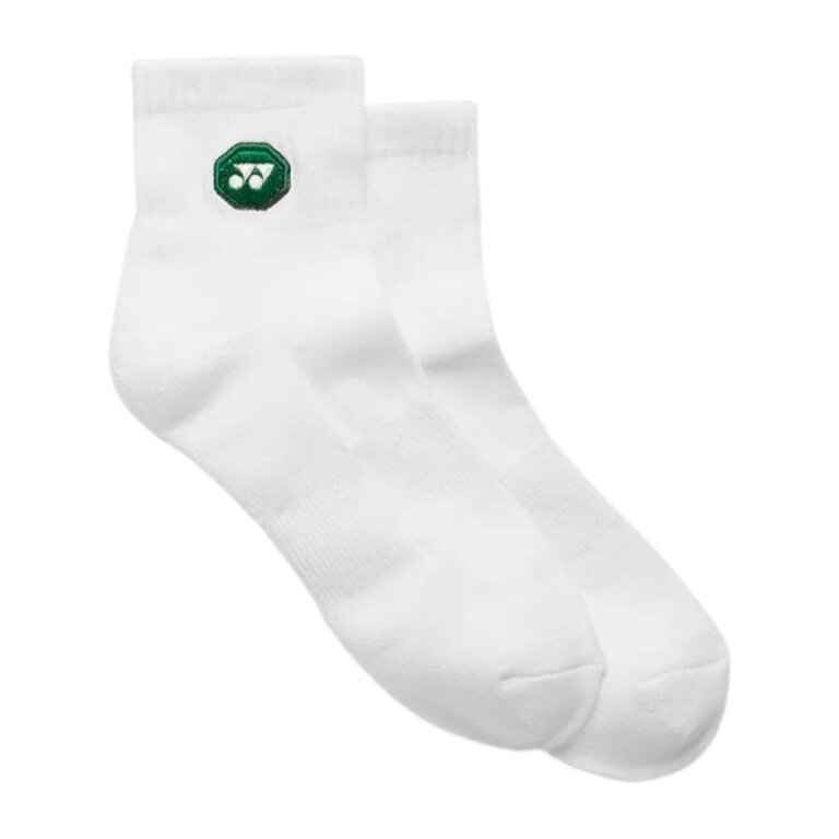 Yonex Sports Socks Quarter 19253 2026 white Men's - 1 Pair