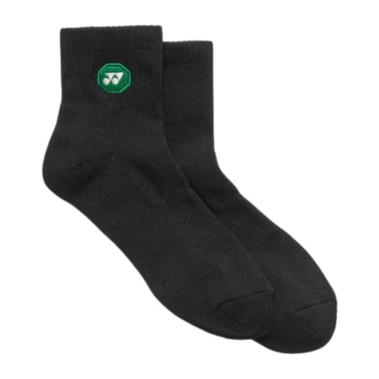 Yonex Sports Socks Quarter 19253 2026 black Men's - 1 Pair
