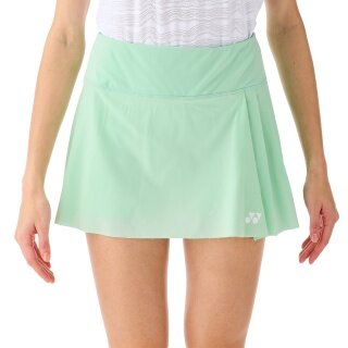 Yonex sports skirt with inner shorts 2025 light green ladies
