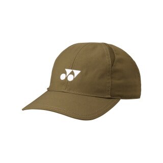 Yonex cap with Yonex logo/text 2025 khaki brown - 1 piece