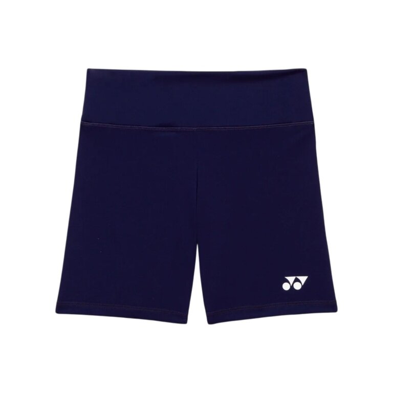 Yonex Sports Trousers Leggings Practice Short 2026 Navy Blue Ladies