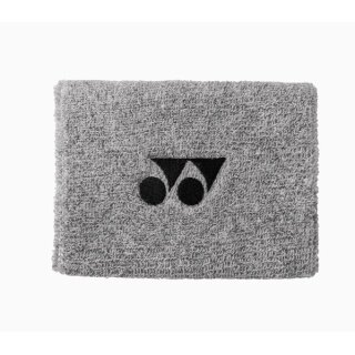 Yonex Wristband with Yonex Logo Centre 10x8cm grey single unit