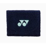 Yonex Wristband with Yonex Logo Centre 10x8cm navy blue/mint single unit
