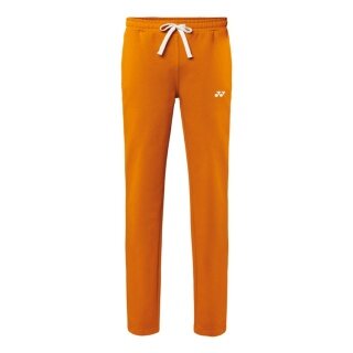Yonex Jogging Trousers Sweat Pant CPSP02YY5 (100% Cotton) long 2025 orange Men's
