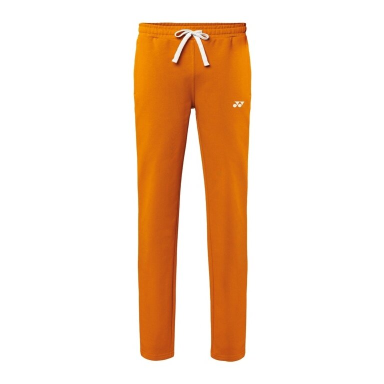 Yonex Jogging Trousers Sweat Pant CPSP02YY5 (100% Cotton) long 2025 orange Men's