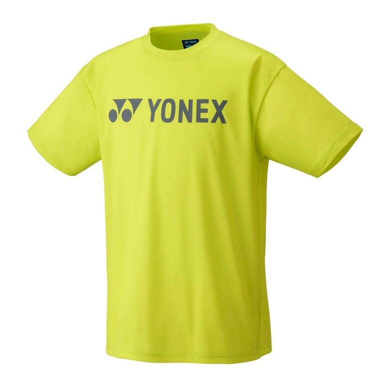 Yonex Sport T-shirt Practice YJ0046 Big Logo (100% Polyester) 2025 yellow boys