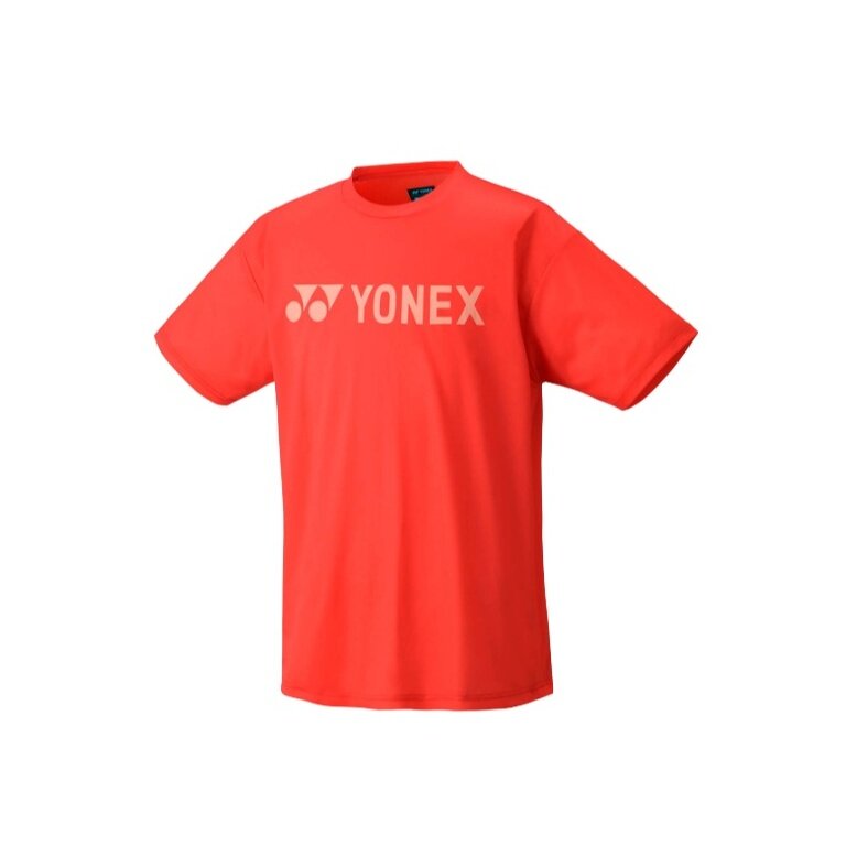 Yonex Sport T-shirt Practice YJ0046 Big Logo (100% Polyester) 2025 red boys