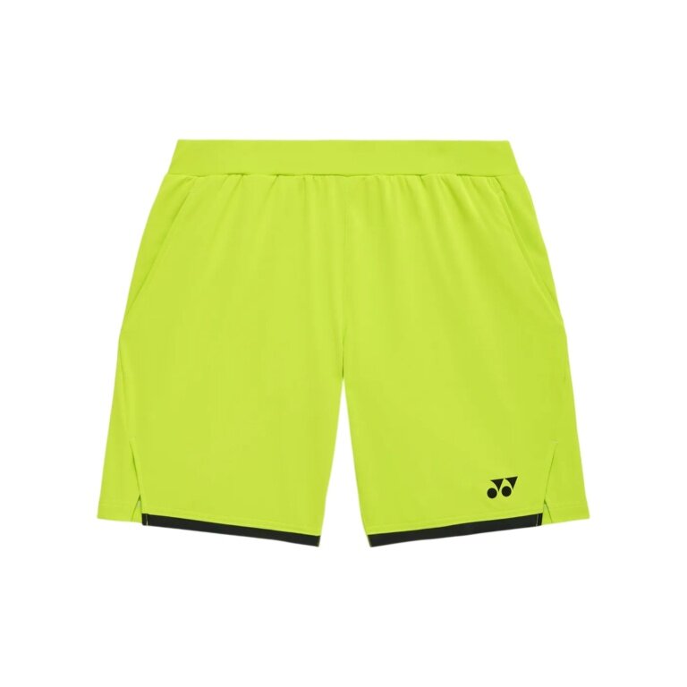 Yonex Sport Shorts Knit Short Tennis Year Round short 2026 fresh lime green Men's