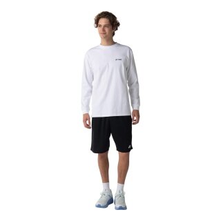 Yonex Long Sleeve Shirt Practice (100% Cotton) 2026 white Men's