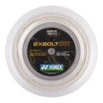 Yonex Badminton String Exbolt 68 (Durability) White 200m Roll