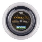 Yonex Badminton String Exbolt 68 (Durability) black 200m roll