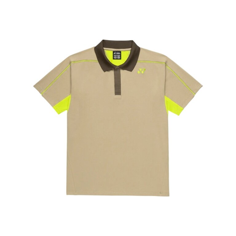 Yonex Tennis Polo Practice French Open 10723 (Roland Garros) 2026 khaki Men's