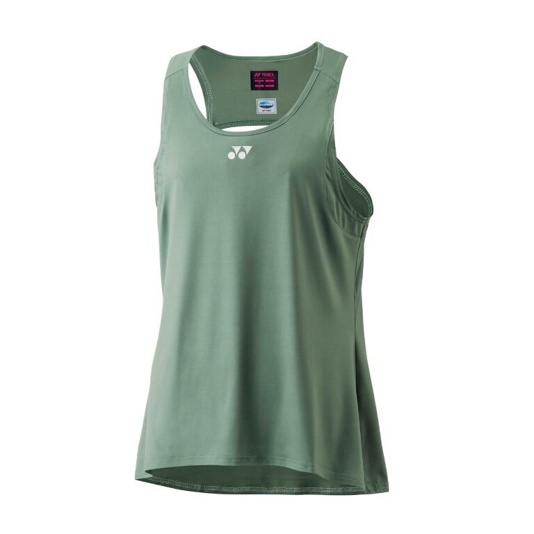 Yonex Tennis Tank Practice 2024 Olive Green Women