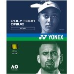 Yonex Tennis String Poly Tour Drive 1.25 (Durability+Spin) Yellow 12m Set